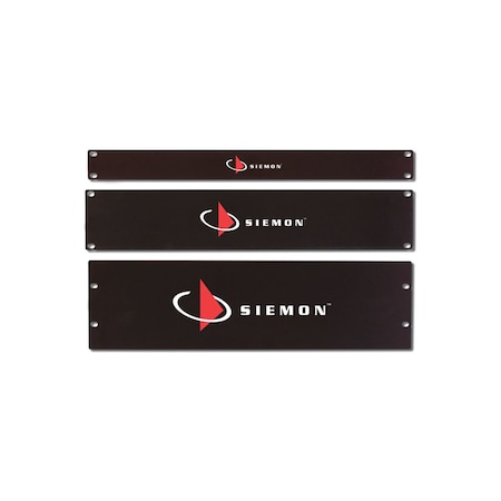 Siemon BLANK FILLER PANEL, 1 RACK MOUNTING SPACE, BLACK 173095